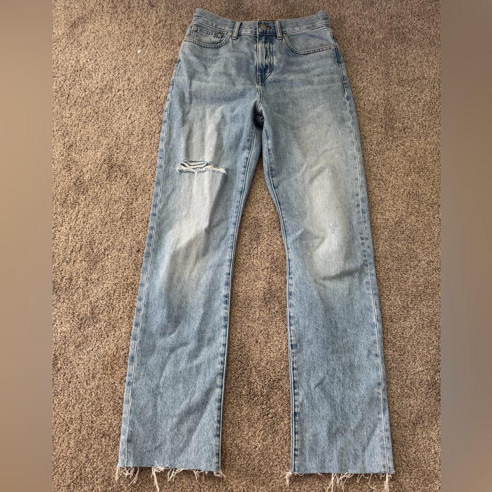 Madewell 90s straight Leg Jeans size 25